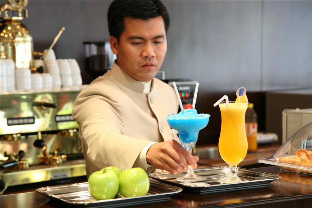 Symphony Hotel Apartments Dubaj Restaurace fotografie